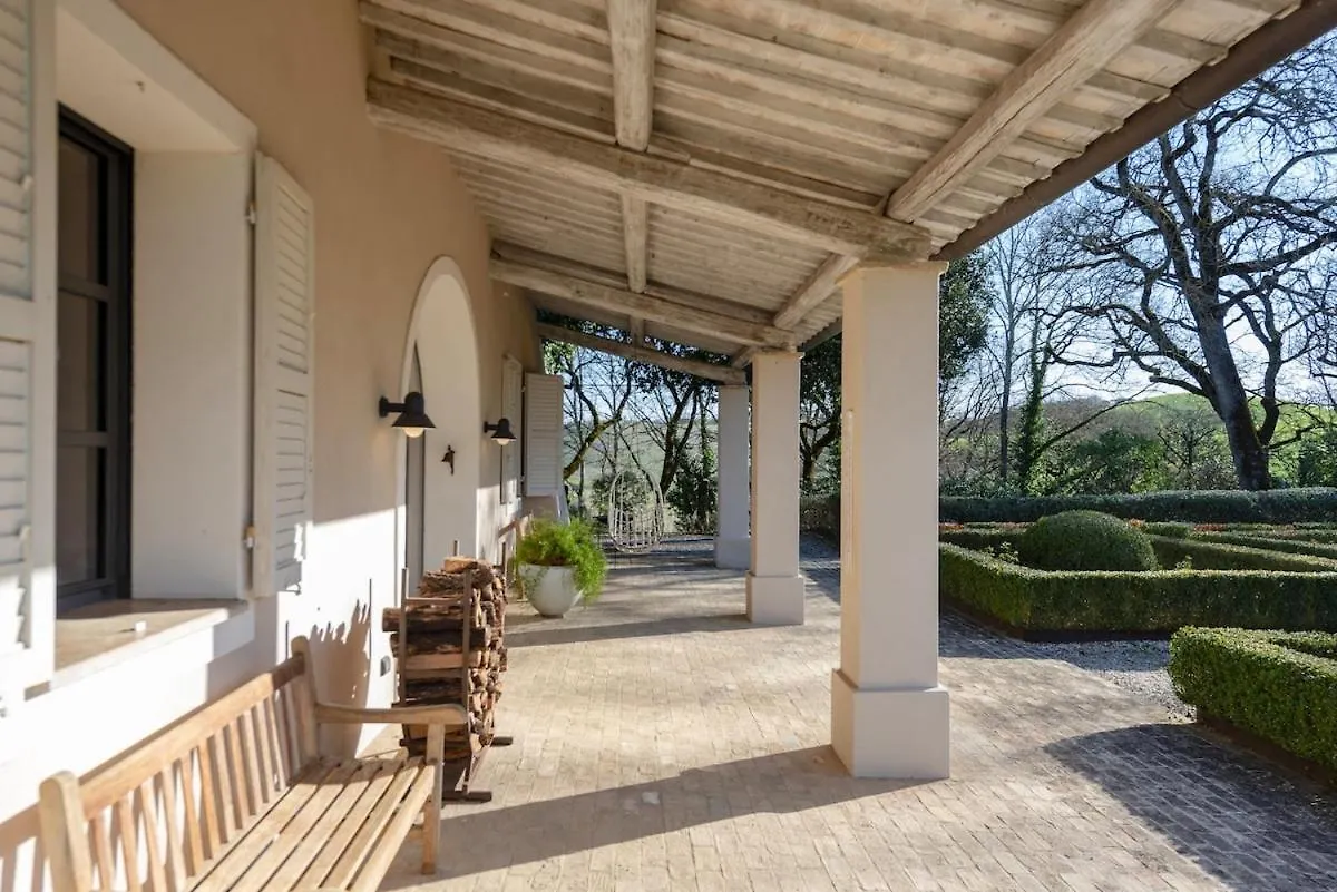 Villa Bergamotti With Pool, Comfort And View Buonconvento Italy