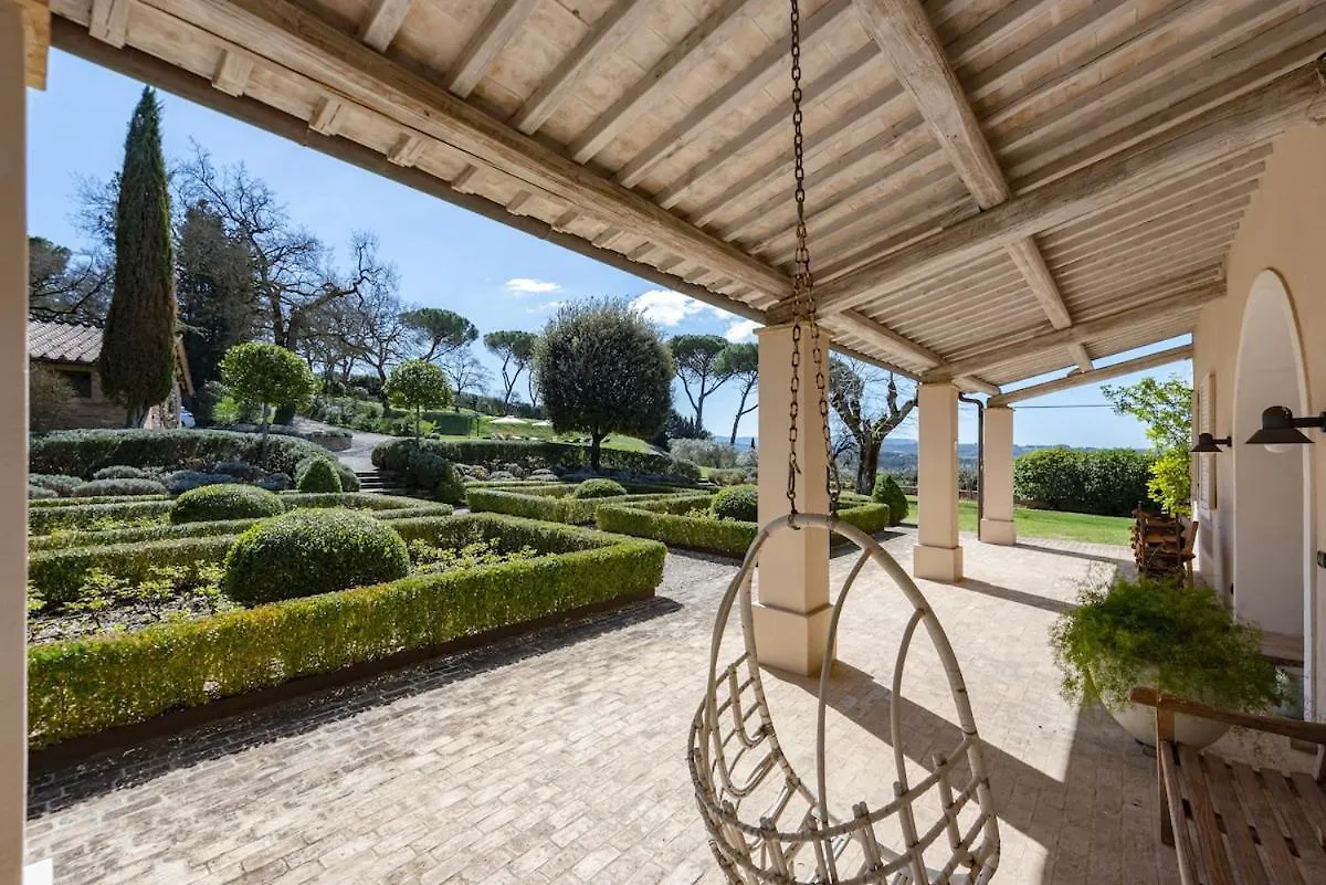 Villa Bergamotti With Pool, Comfort And View Buonconvento