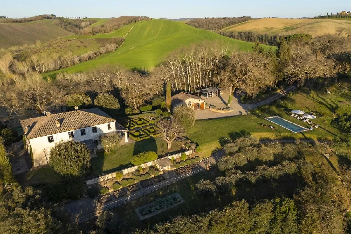 Villa Bergamotti With Pool, Comfort And View Buonconvento Olaszország
