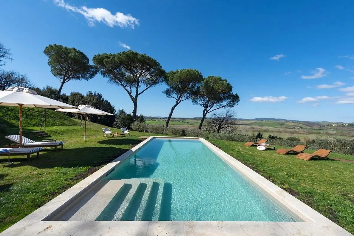 Villa Bergamotti With Pool, Comfort And View Buonconvento 0*,