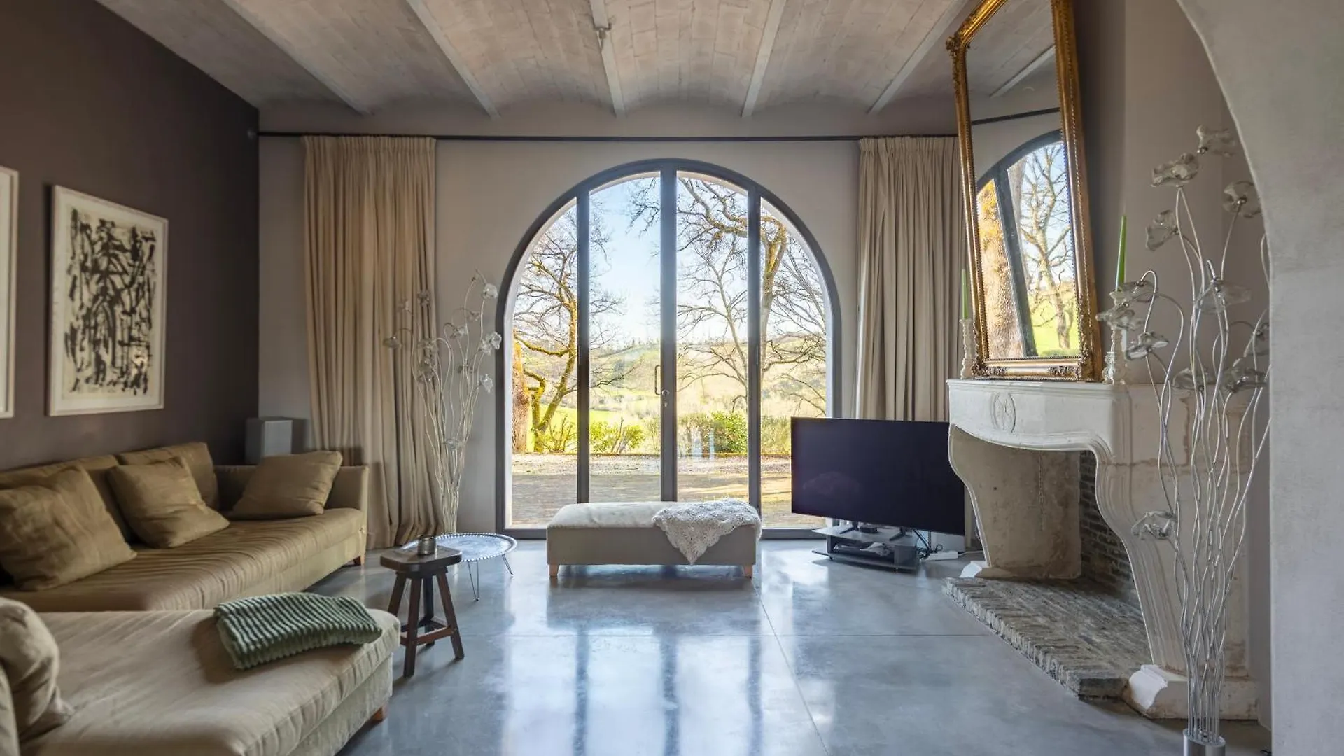 Villa Bergamotti With Pool, Comfort And View Buonconvento