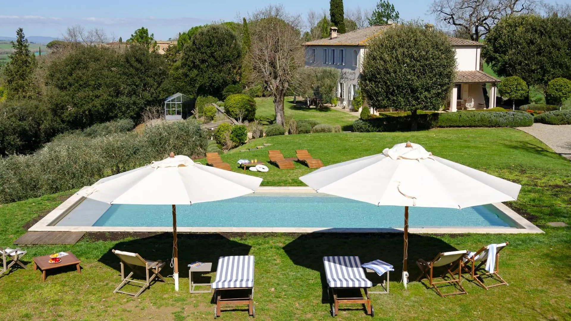 Villa Bergamotti With Pool, Comfort And View Buonconvento